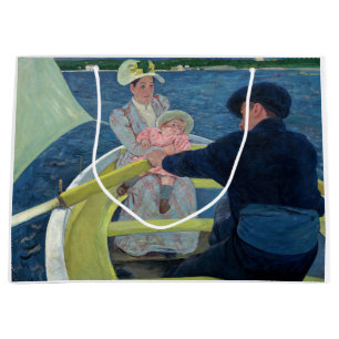 Grand Sac Cadeau Mary Cassatt - La fête de la navigation