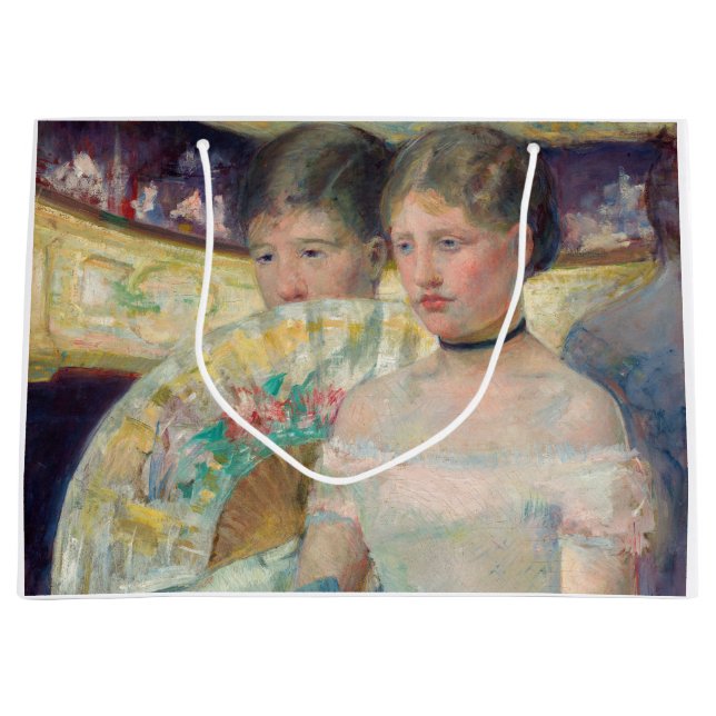 Grand Sac Cadeau Mary Cassatt - La Loge (Devant)