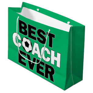 Grand Sac Cadeau Meilleur entraîneur Soccer toujours Coach's Sports