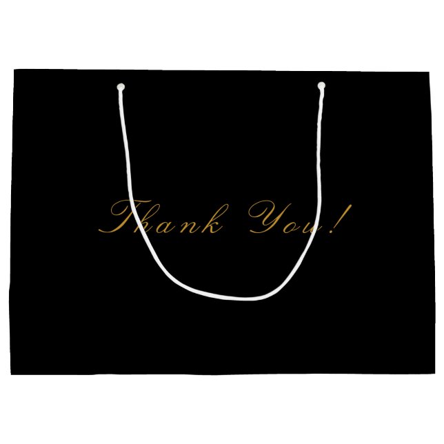 Grand Sac Cadeau Merci Mark (Dos)