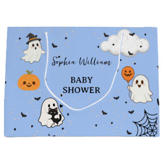 Grand Sac Cadeau Mignon  Une petite frayeur est presque due Baby Sh