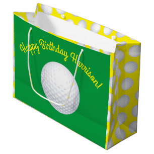 Grand Sac Cadeau Mini Golf Balls Anniversaire Fête Enfants Sports