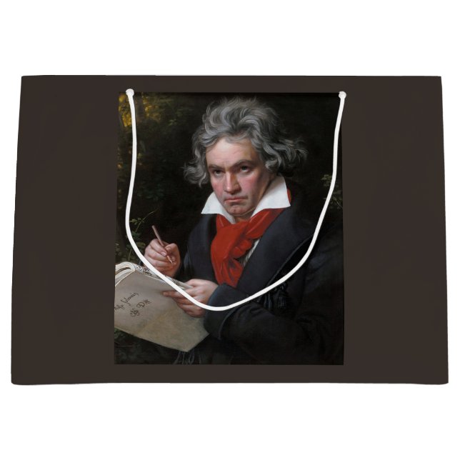 Grand Sac Cadeau Missa Solemnis : Ludwig Beethoven Musique classiqu (Devant)