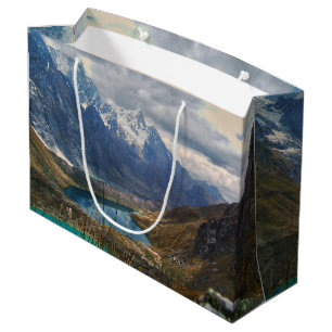 Grand Sac Cadeau Montagnes alpines pittoresques photo