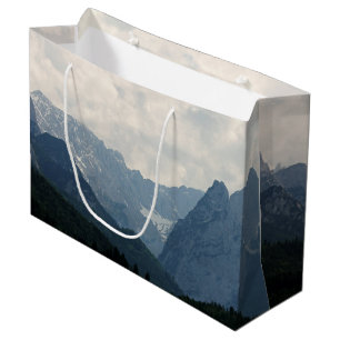 Grand Sac Cadeau Montagnes alpines pittoresques Photo nature