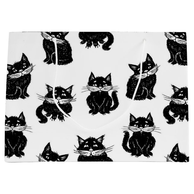 Grand Sac Cadeau Motif (Devant)