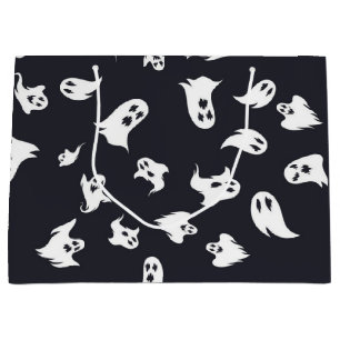 Grand Sac Cadeau Motif fantôme