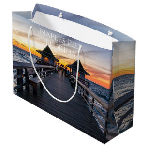 Grand Sac Cadeau Naples Pier Florida Cadeau