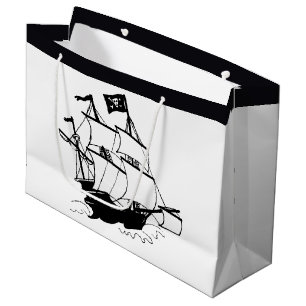 Grand Sac Cadeau Navire pirate
