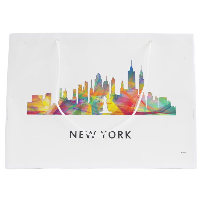 GRAND SAC CADEAU NEW YORK, HORIZON WB1 DE NY - (Devant)