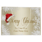 Noël d'or Santa Hat Snowflake