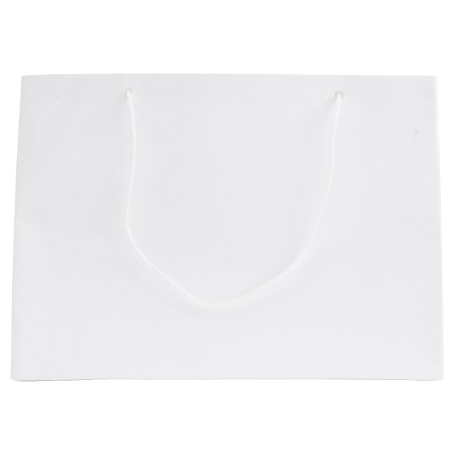 Grand Sac Cadeau Noël Salutations motif Design (Devant)