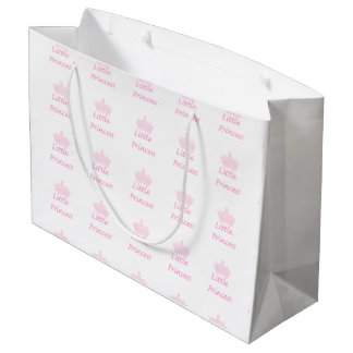Grand Sac Cadeau Nouvelle Princesse - un Bébé Royal !