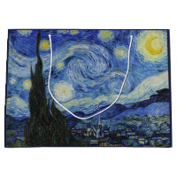 Nuit étoilée de Van Gogh ciel bleu tourbillonnant 