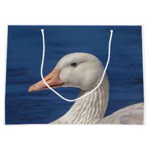 Grand Sac Cadeau Oie blanche canadienne