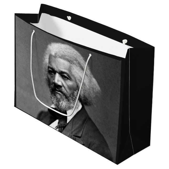 Grand Sac Cadeau Old Fr3d3rick Bailey Douglas African American Hero (Devant Angle)