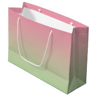 Ombre rose et vert