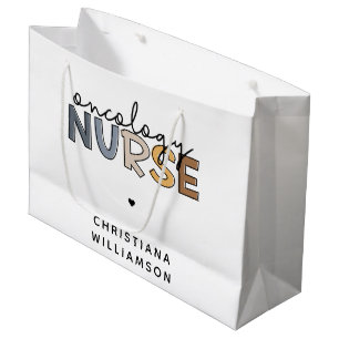 Grand Sac Cadeau Oncologie personnalisée Infirmière Oncologie RN