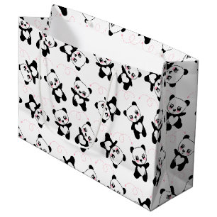 Grand Sac Cadeau Panda dansant