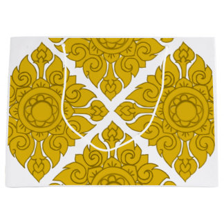 Grand Sac Cadeau Papier cadeau de mauvaise qualité.