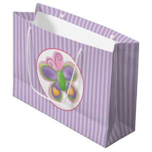 Grand Sac Cadeau Papillon 2