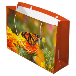 Grand Sac Cadeau Papillon monarque Orange Marigold Photo