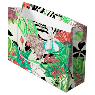 Grand Sac Cadeau Paradis floral II