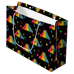 Grand Sac Cadeau Parc à glissade intérieur aire de jeux pour enfant