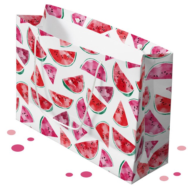Grand Sac Cadeau Pastèque (Créateur téléchargé)