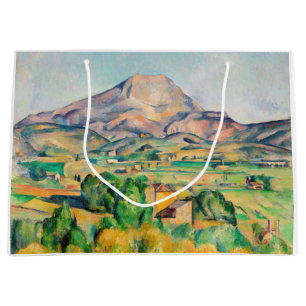 Grand Sac Cadeau Paul Cezanne - Mont Sainte-Victoire