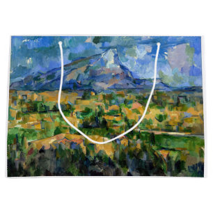 Grand Sac Cadeau Paul Cezanne - Mont Sainte-Victoire