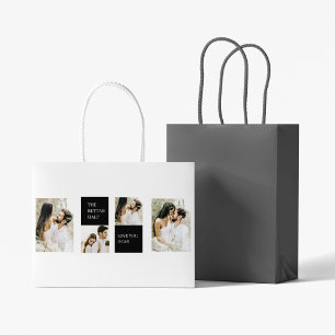 Grand Sac Cadeau Photo Collage Couple   Cadeau Valentine
