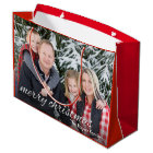 Photo de famille Joyeux Noël personnalisé