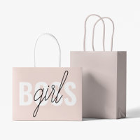 Phrase moderne Pastel Rose fille Boss Phrase