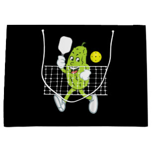 Grand Sac Cadeau Pickleball Jouer - Drôle Pickleball Paddle