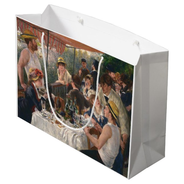 Grand Sac Cadeau PIERRE RENOIR - Déjeuner de la partie 1881 de (Dos Angle)