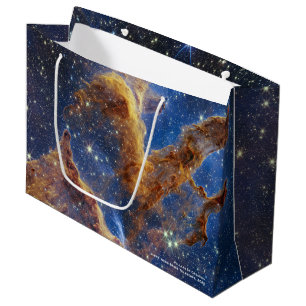 Grand Sac Cadeau Piliers de la création James Webb Hi-Res 2022