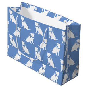 Grand Sac Cadeau Pit Bull Chien Puppy Pitbull