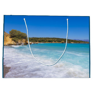 Grand Sac Cadeau Plage exotique Île tropicale Paradis