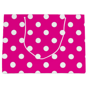Grand Sac Cadeau Polka dot