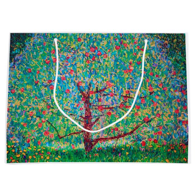 Grand Sac Cadeau Pommier, Gustav Klimt (Devant)