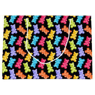 Grand Sac Cadeau Portes-bonbons Gummy colorées