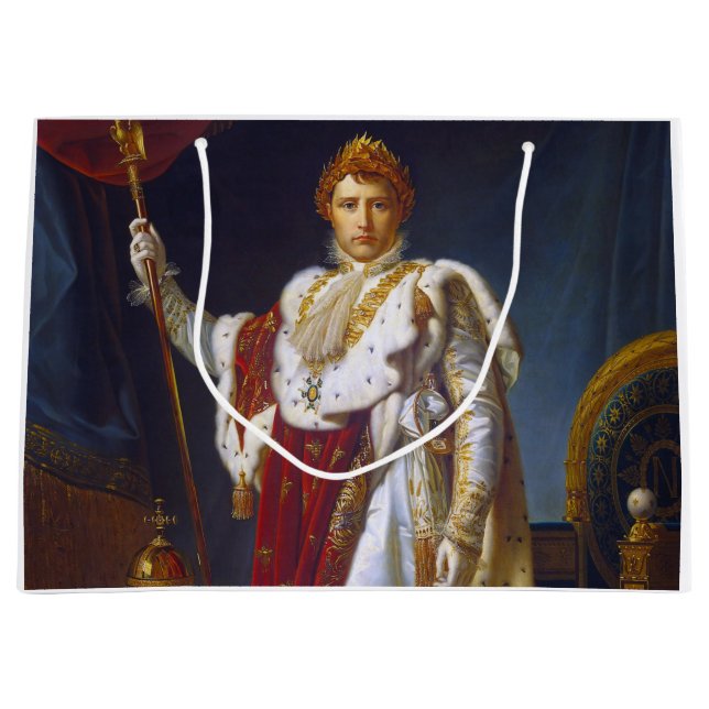 Grand Sac Cadeau Portrait de Napoléon Bonaparte, François Gérard (Devant)