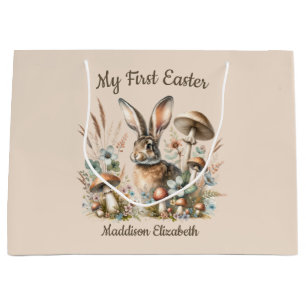 Grand Sac Cadeau Premier lapin Jack de Pâques