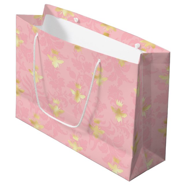 Grand Sac Cadeau Princess Bee Series Design #4 (Devant Angle)