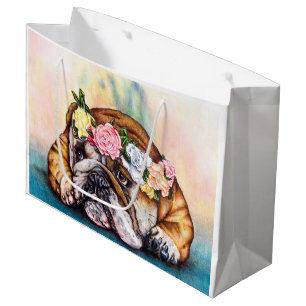 Grand Sac Cadeau Princesse boudante Gift Bag