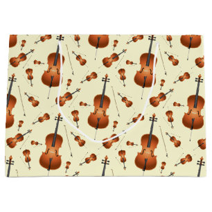 Grand Sac Cadeau Professeur de musique Cello