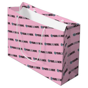 Grand Sac Cadeau Promotion commerciale   Logo personnalisé Shopping