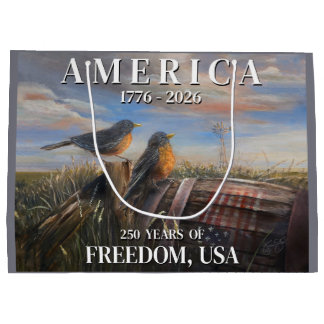 Grand Sac Cadeau Robins 250 usa