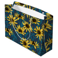 Rudbekia jaune sur la marine